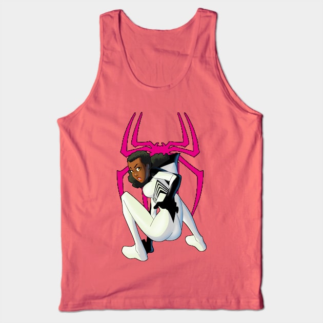 Gwen Brooks Spider 3 Tank Top by Chinoutu007